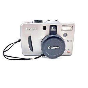 Canon PowerShot G1 3.3MP Digital-512MB CF Card-Battery-No Charger CCD Sensor